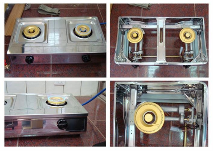 二口不锈钢瓦斯炉